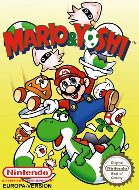 Mario & Yoshi (Europe) box cover front